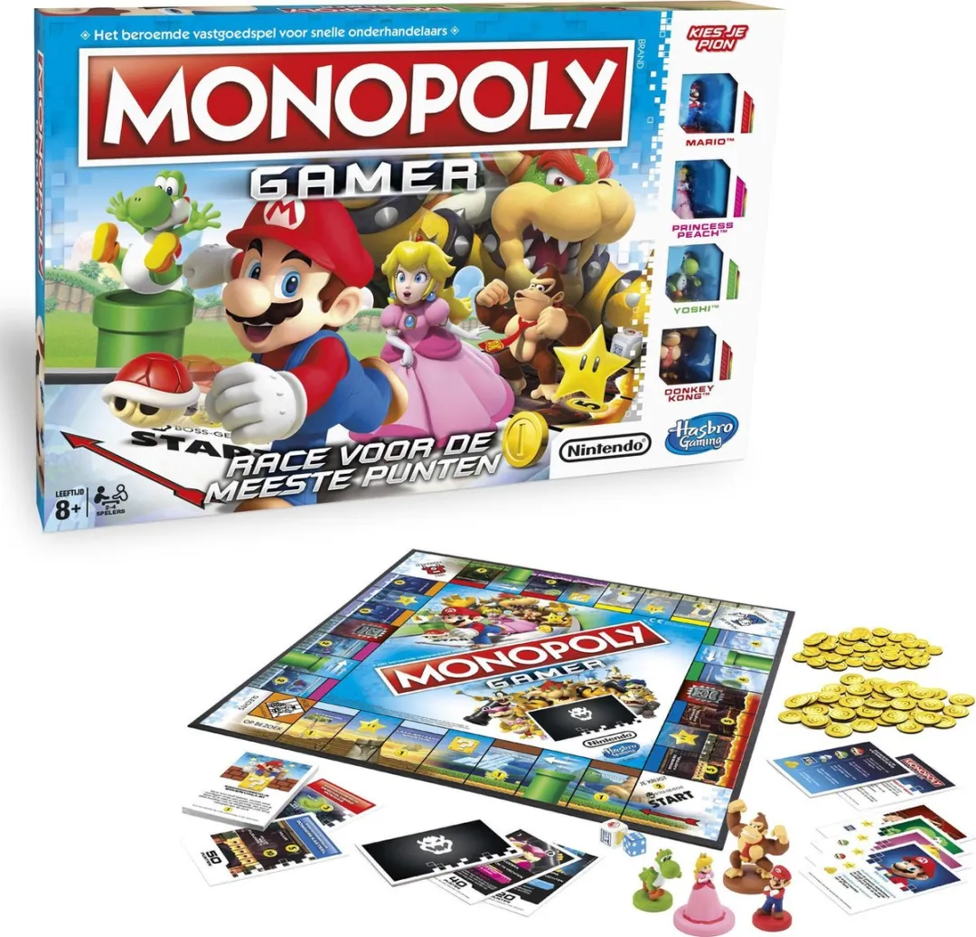 Hasbro Gaming Monopoly Gamer Nederlandse editie C1815104