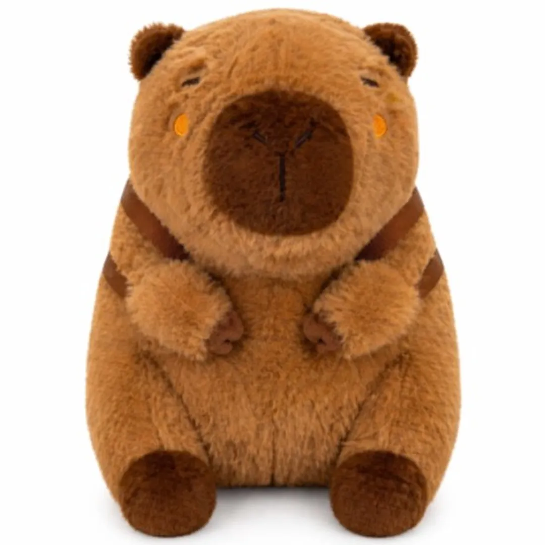 Topknuffels Capibara Rugzak Pluche XXL 100cm - Croissant