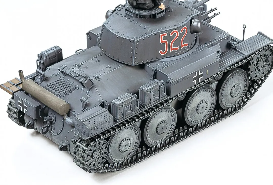 Tamiya 35369 38(t) Ausf.E/F Tank Modelbouwpakket - 1:35 - Multi