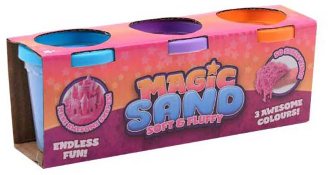 Johntoy Magisch Speelzand Multipack - Meerkleurig