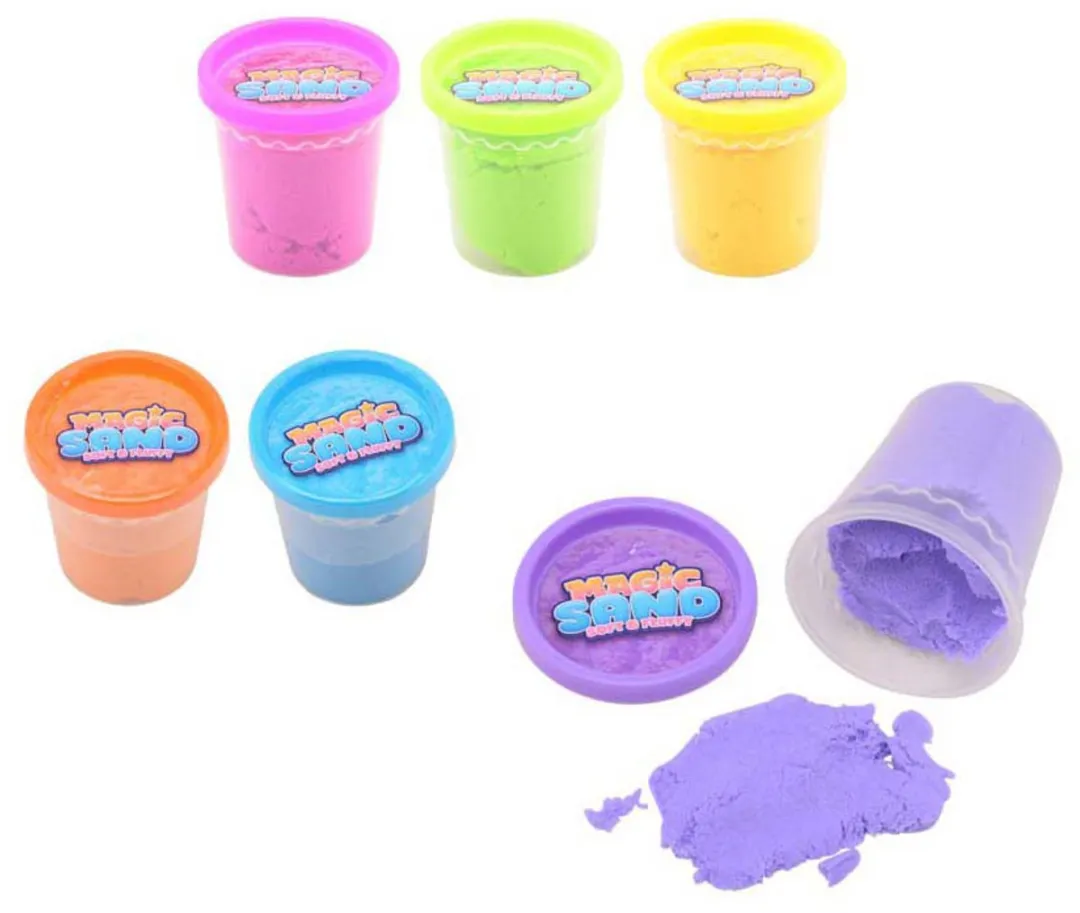 Johntoy Magisch Speelzand Multipack - Meerkleurig