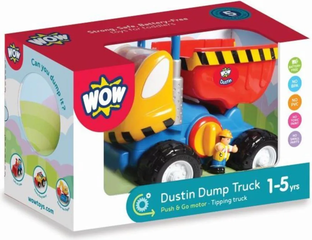 WOW Toys Dustin Dump Truck WW 10183