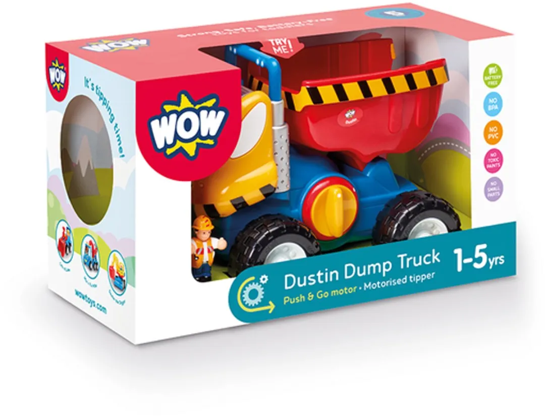WOW Toys Dustin Dump Truck WW 10183 - Multikleur