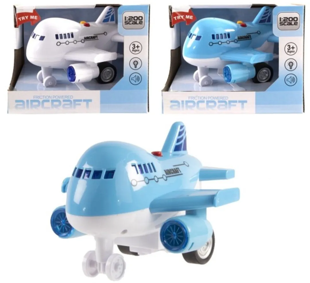 Jonotoys Kidsfun Vliegtuig Speelgoed 14cm