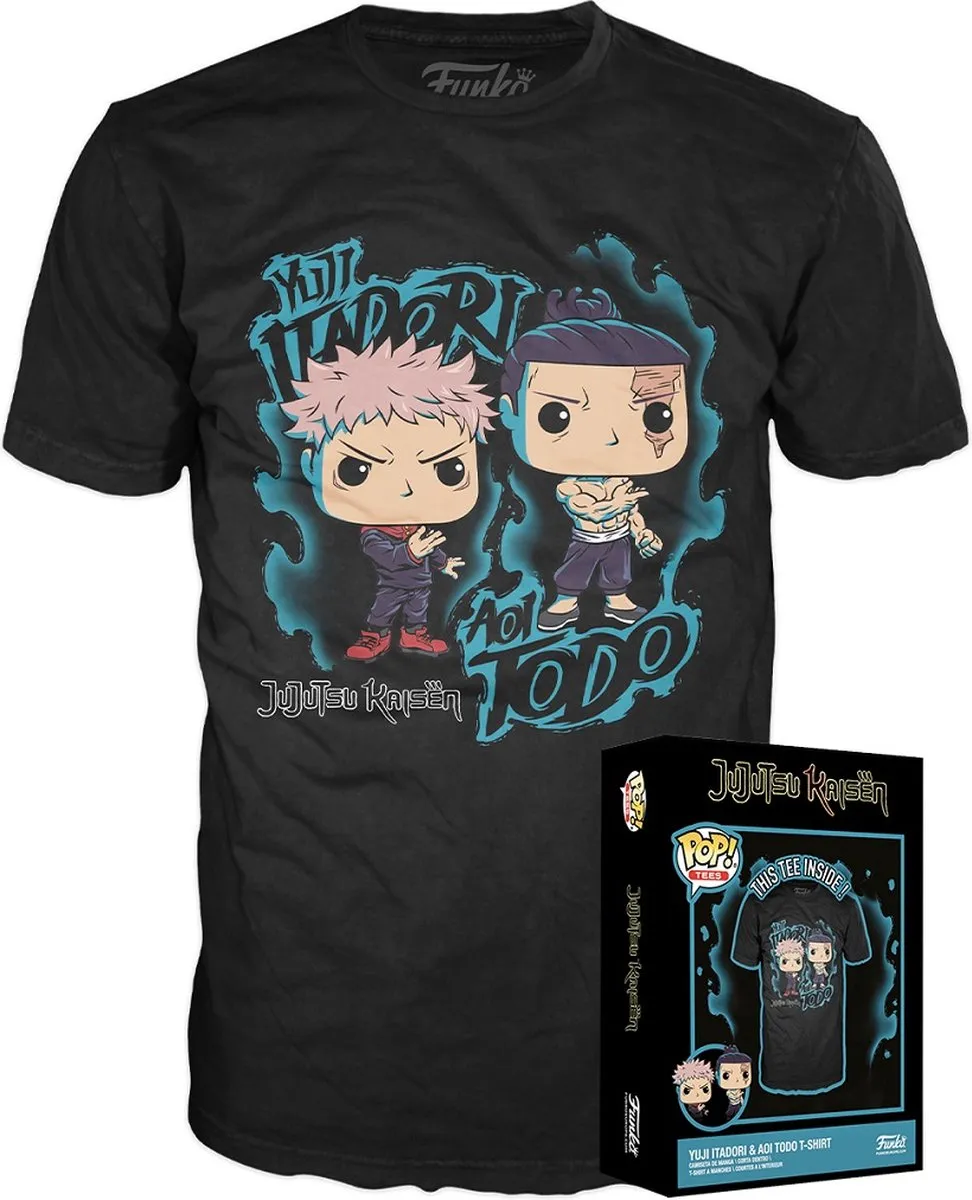 Funko Boxed Tee Jujutsu Kaisen Yuji & Aoi