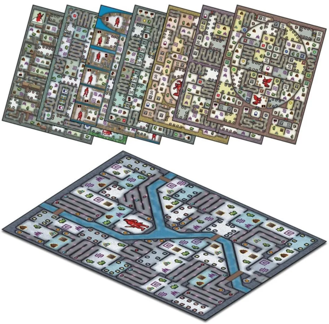 Wizkids Dungeons & Dragons Dungeon Scrawlers Heroes of Waterdeep - Strategisch bordspel