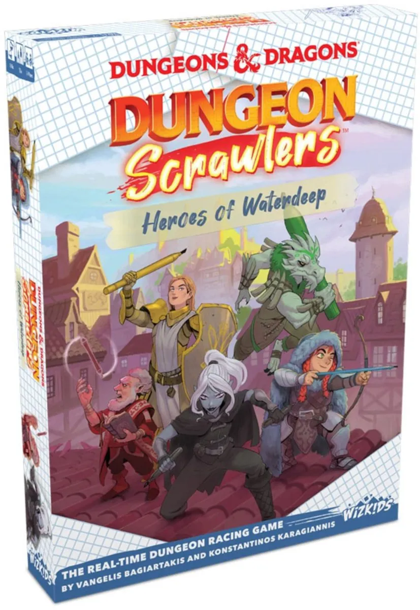 Wizkids Dungeons & Dragons Dungeon Scrawlers Heroes of Waterdeep