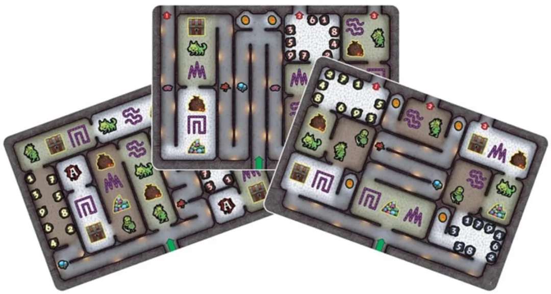 Wizkids Dungeons & Dragons Dungeon Scrawlers Heroes of Waterdeep - Strategisch bordspel
