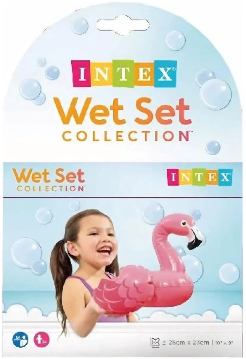 Intex Opblaasbare Flamingo - Roze - 25x23cm