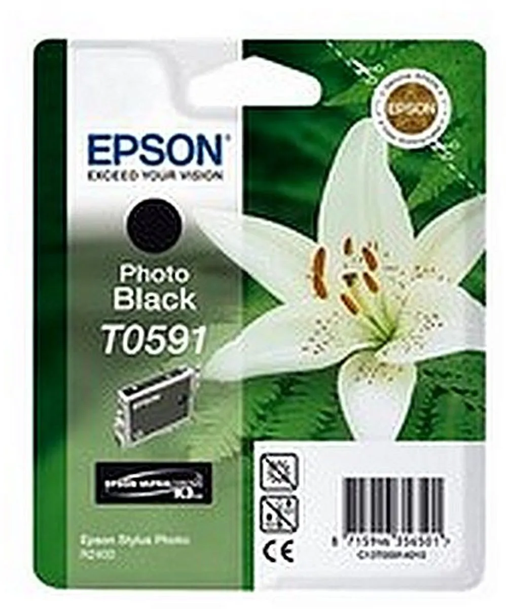 Epson T0591 Inktcartridge Zwart - 640 pagina's