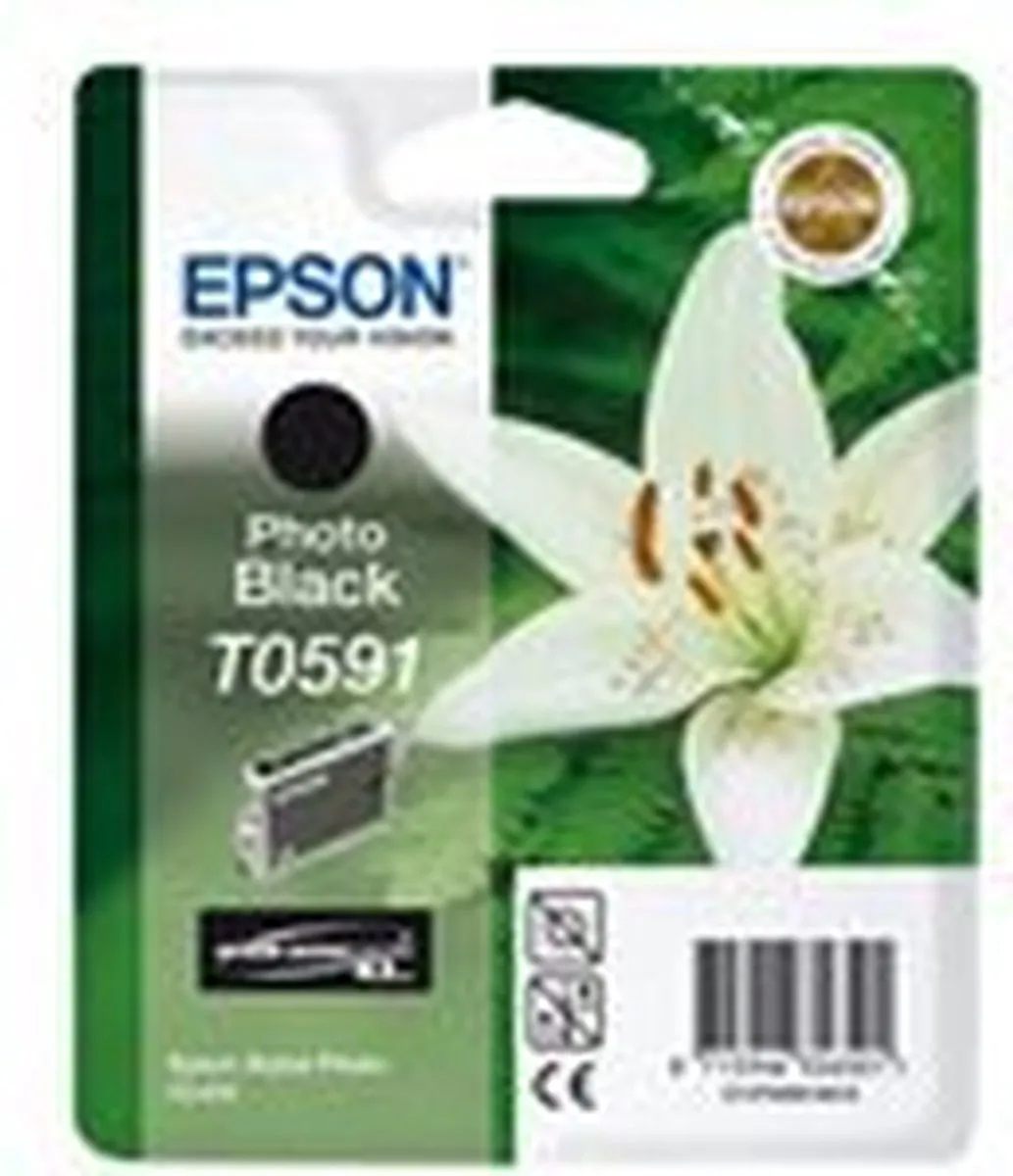 Epson T0591 Inktcartridge Zwart - 640 pagina's