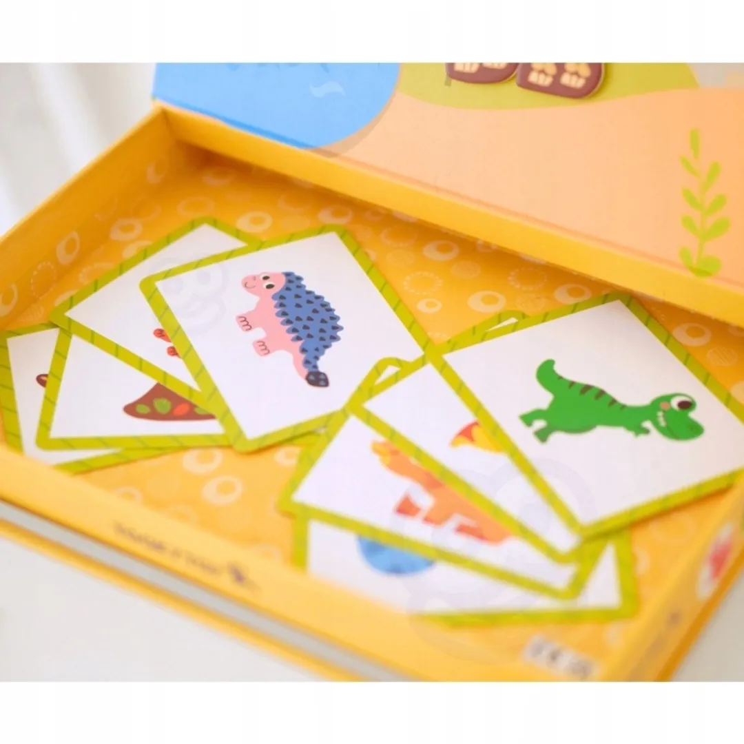 Tooky Toy Magnetische Dinosaurus Puzzel - 68 Stuks - Meerkleurig
