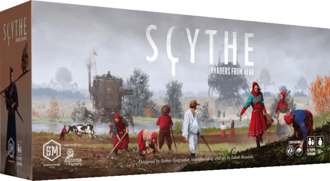 Stonemaier Games Scythe Invaders from Afar - Bordspel - 1-5 Spelers
