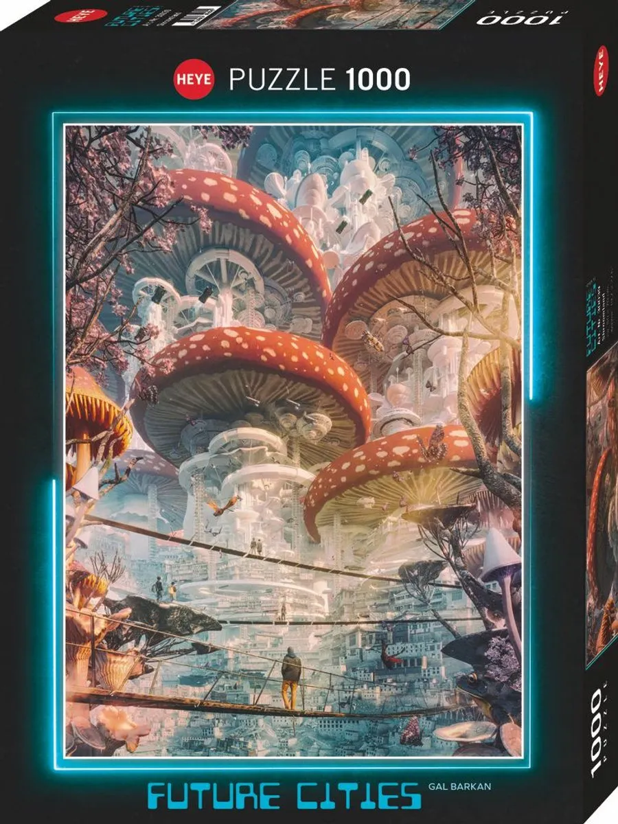 Heye Shroomland Legpuzzel 1000 Stuks - Meerkleurig