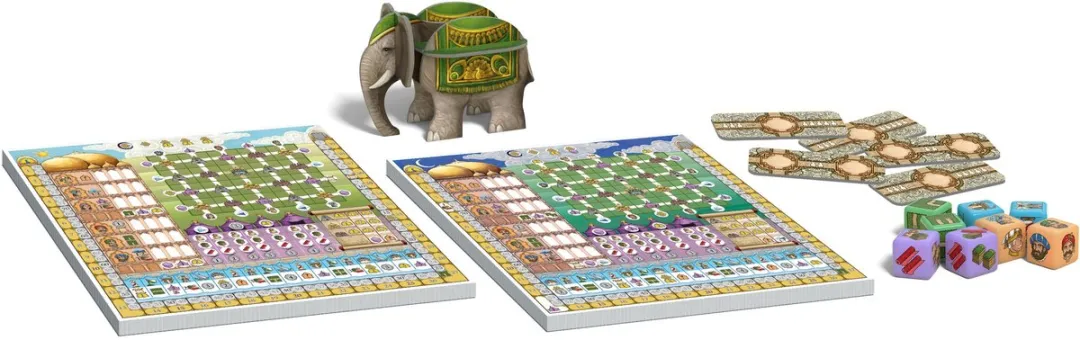 Geronimo Games Rajas of the Ganges The Dice Charmers - Dobbelspel 792537