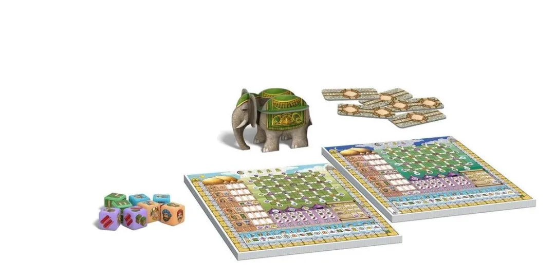 Geronimo Games Rajas of the Ganges The Dice Charmers - Dobbelspel 792537