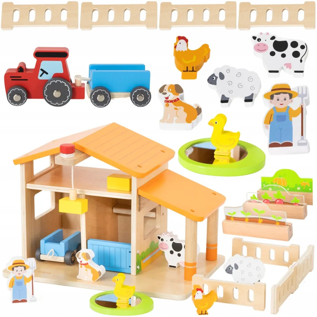 Viga Houten Boerderijset