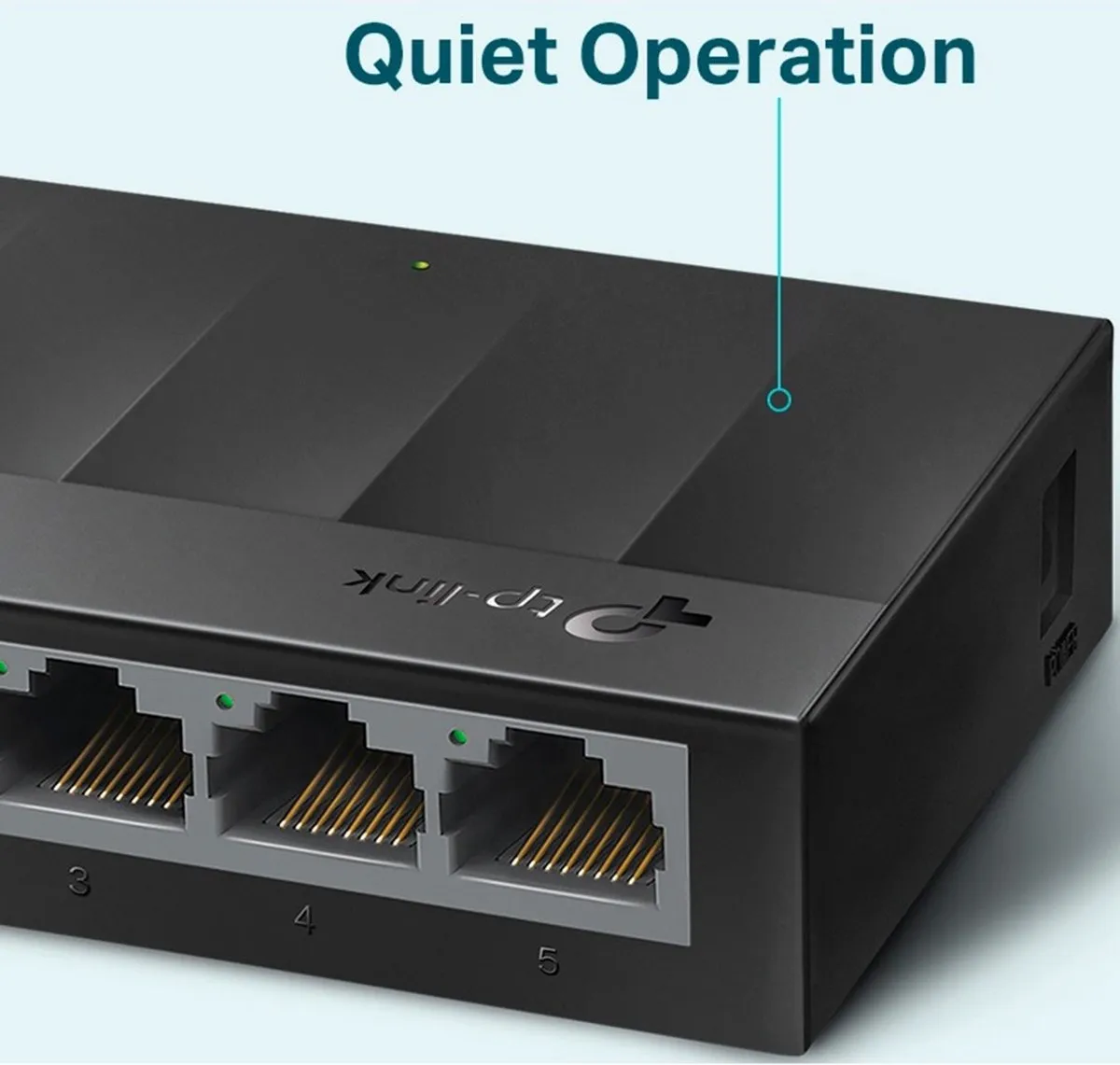 TP-Link LS1005G 5-Poort Unmanaged Switch - Zwart