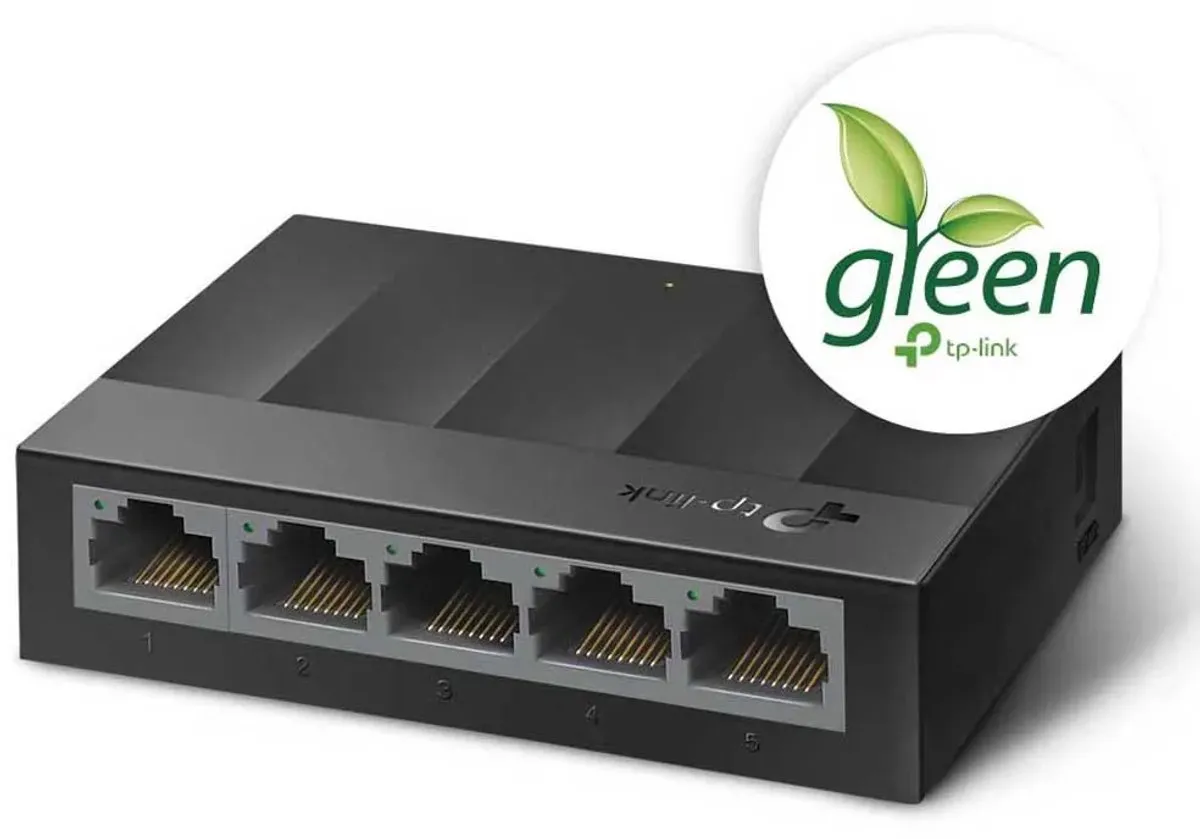 TP-Link LS1005G 5-Poort Unmanaged Switch - Zwart