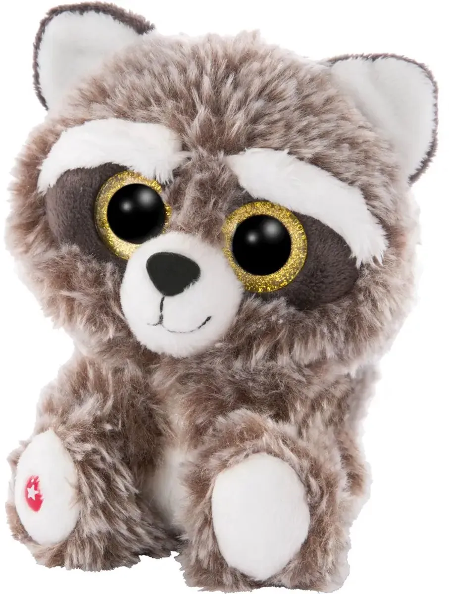 Nici Clooney Knuffelwasbeer - 15cm - Grijs