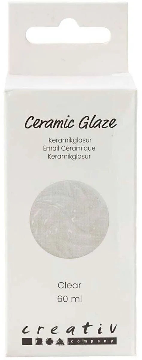 Creativ Company Keramiek Glazuur Transparant 60ml