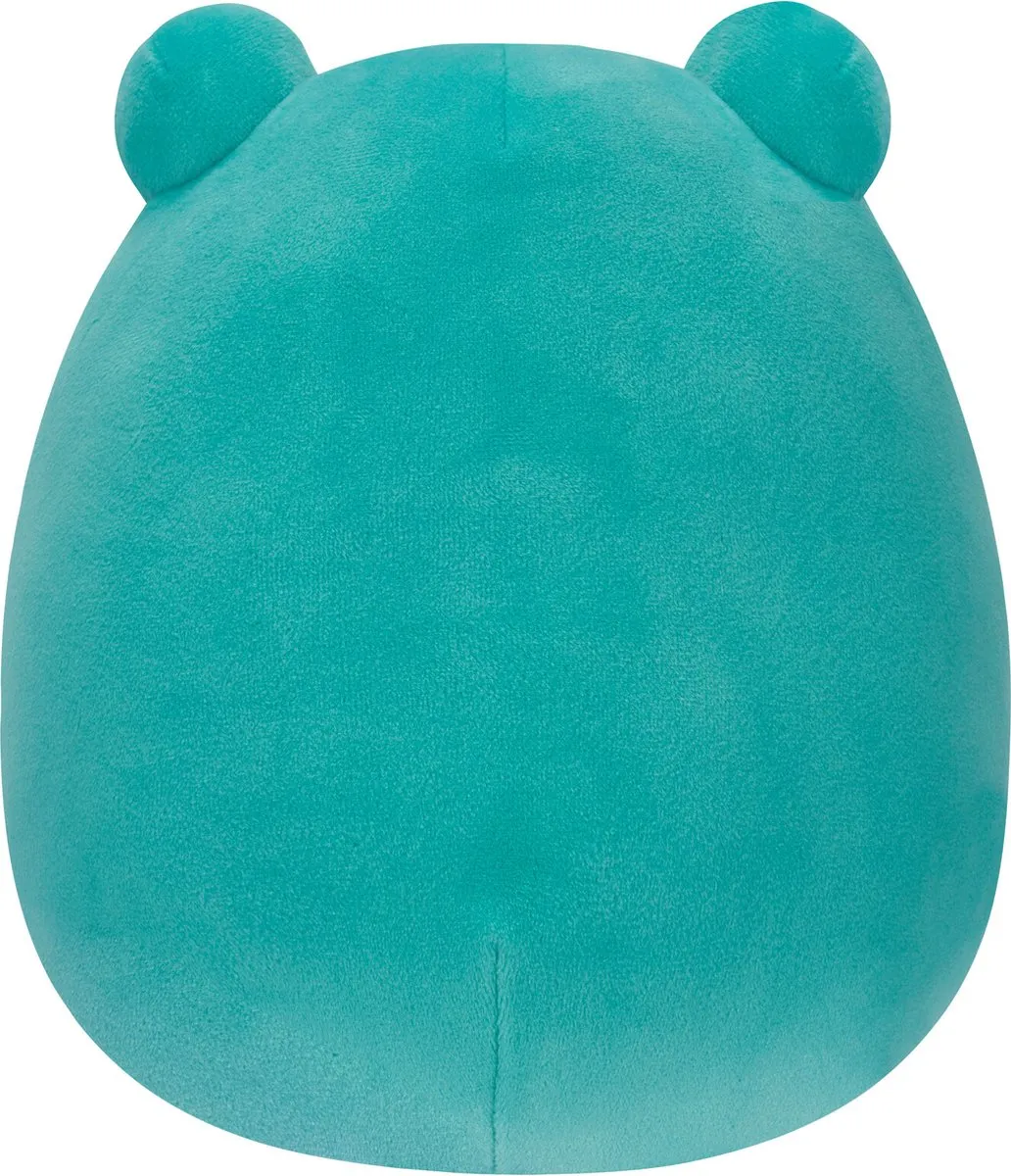 Squishmallows Robert Aqua Frog Knuffel - 19cm - Turquoise/Rozewit