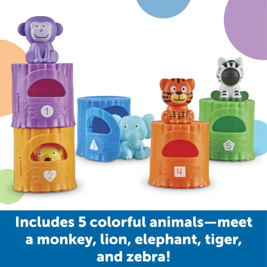 Learning Resources Peekaboo Learning Jungle 950LER6815 - Meerkleurig