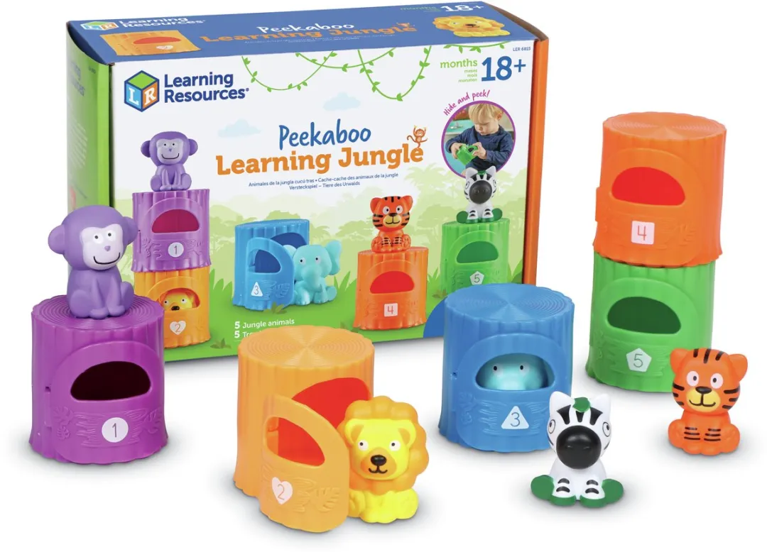 Learning Resources Peekaboo Learning Jungle 950LER6815