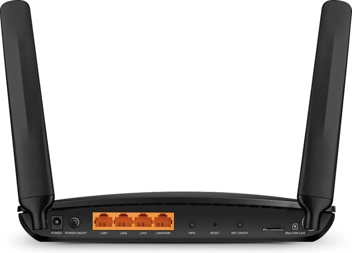 TP-Link Archer MR600 4G Router 1200 Mbps - Zwart