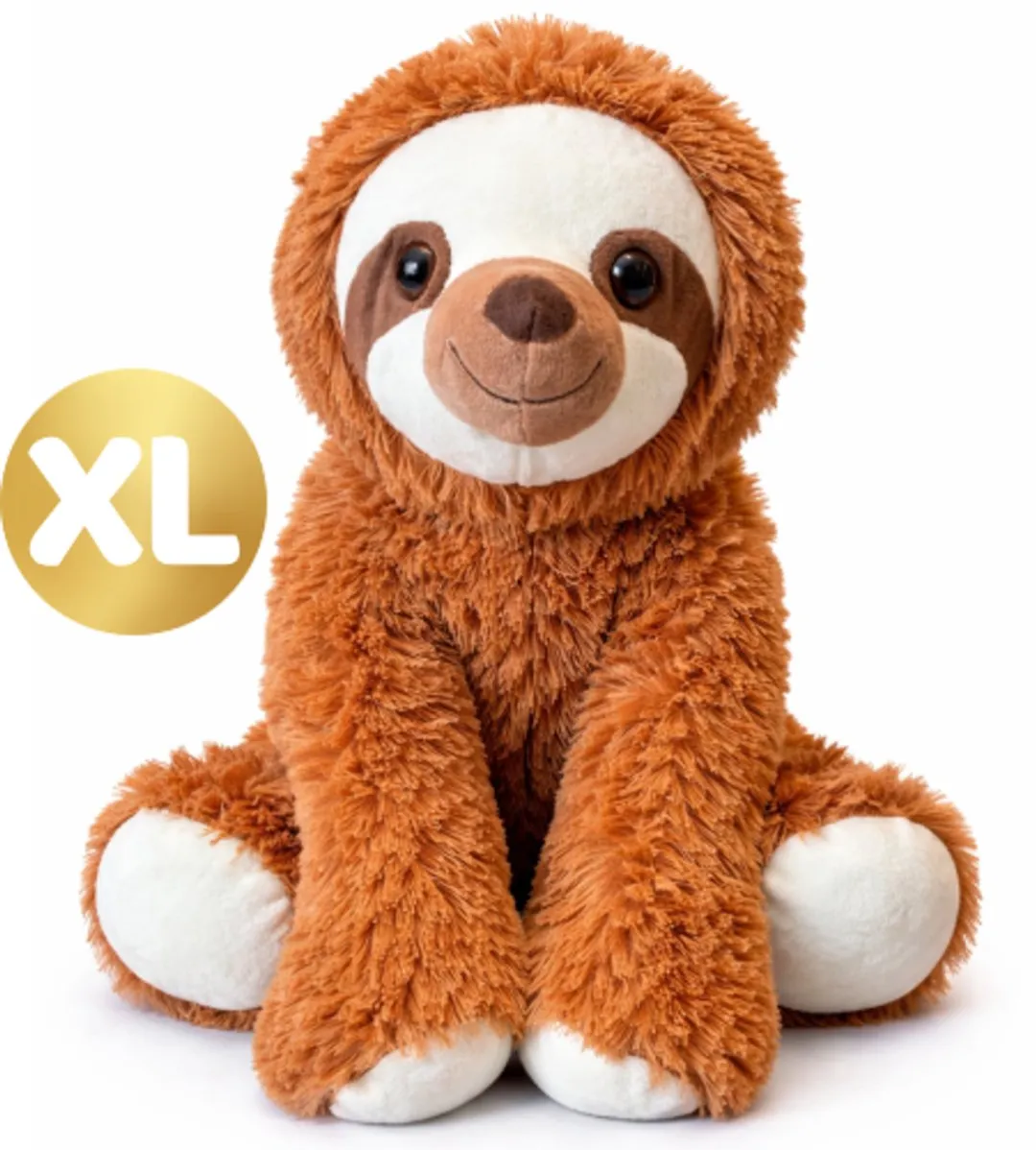 Topknuffels Luiaard Pluche Knuffel XL 60cm