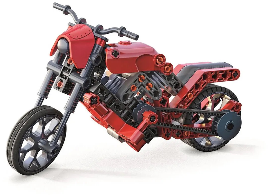 Clementoni Bouwset Motor en Raceauto - 1 Set