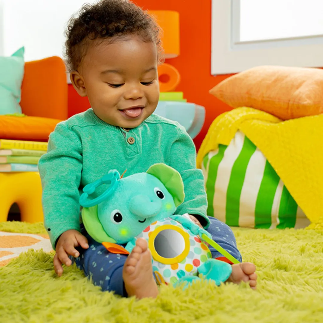 Bright Starts Baby Activity Olifant Licht & Geluid - Multicolor