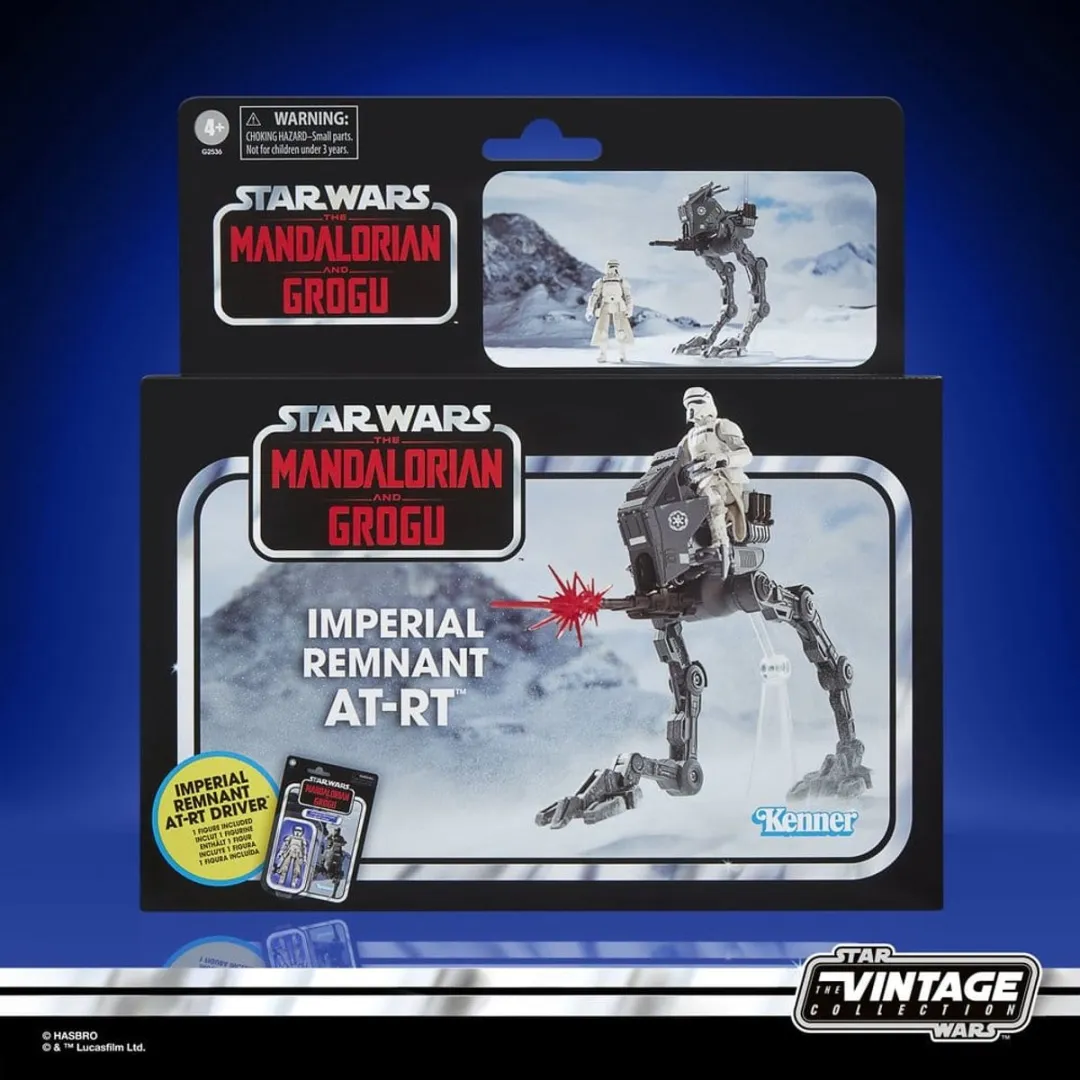 Hasbro Star Wars Mandalorian & Grogu Vintage AT-RT Voertuig - Multi