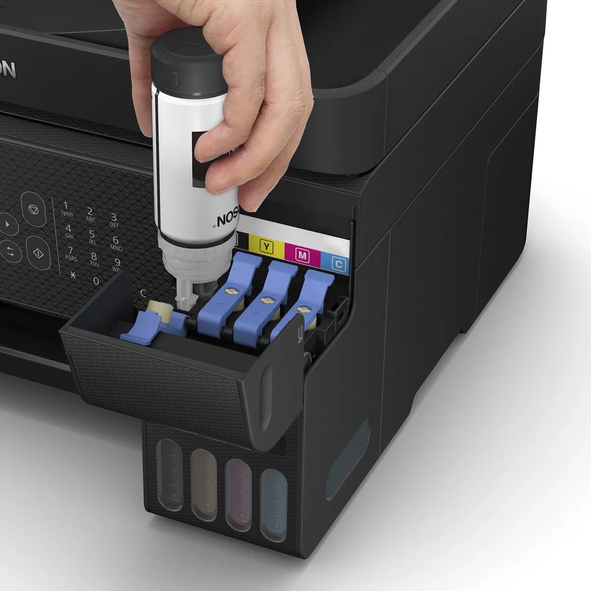 Epson EcoTank ET-4800 A4 Multifunction Printer - 4 Kleuren - 25ppm - Zwart