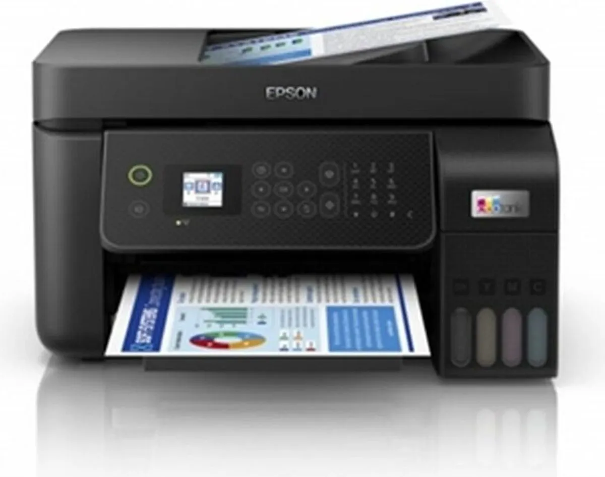 Epson EcoTank ET-4800 A4 Multifunction Printer - 4 Kleuren - 25ppm - Zwart