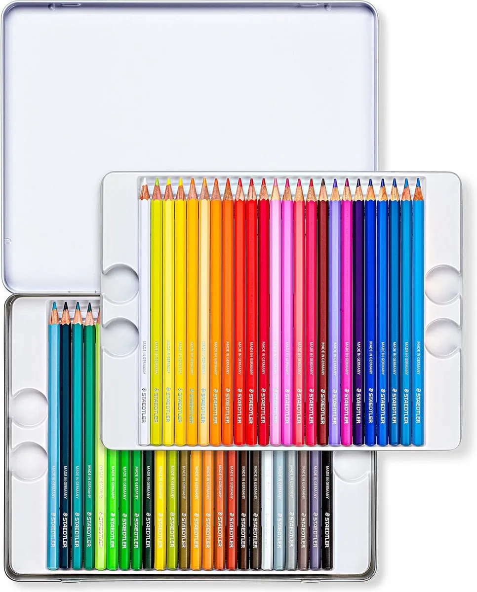 STAEDTLER Kleurpotloden 48 Stuks - Metal Etui