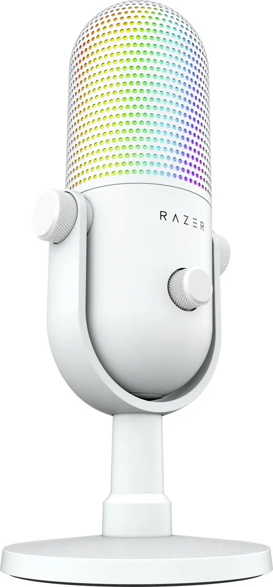 Razer Seiren V3 Chroma - USB Gaming Microfoon - Ruisonderdrukking - RGB - PC - Wit