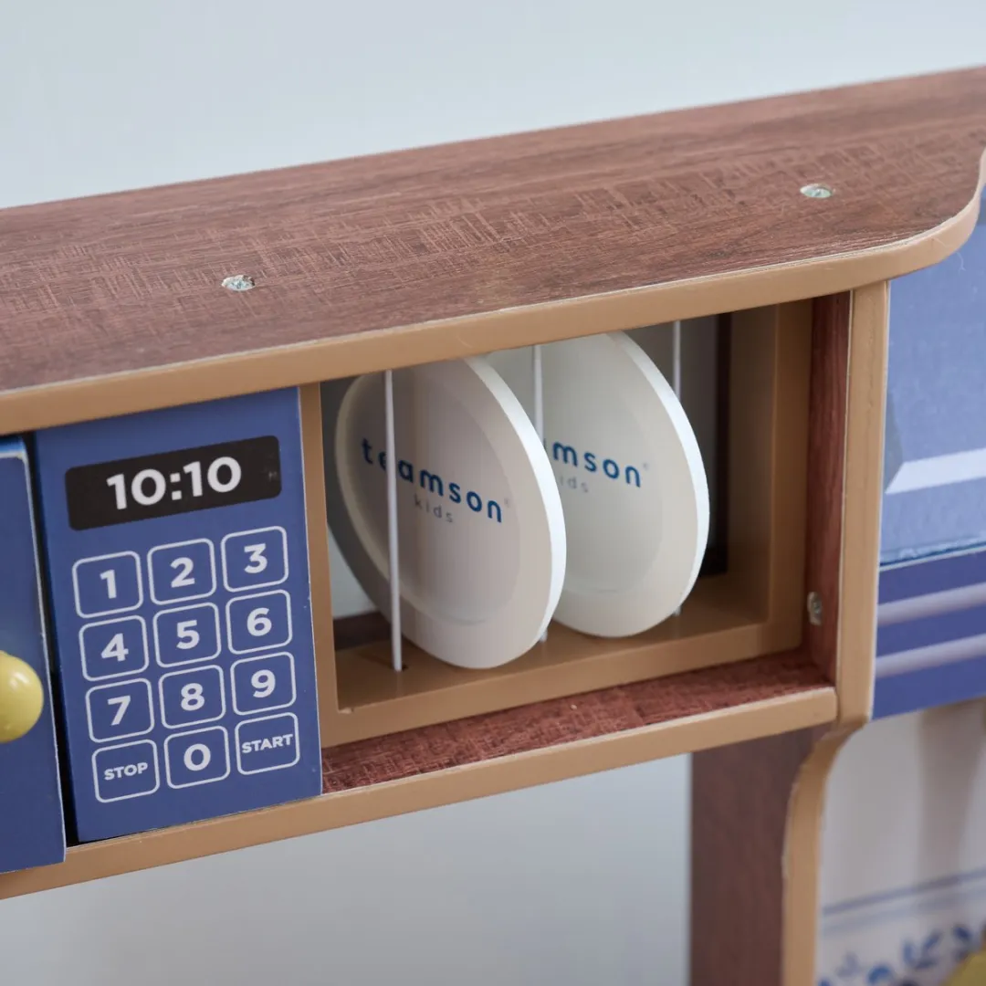 Teamson Kids Normandy Houten Speelkeuken - Blauw