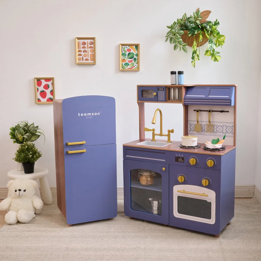 Teamson Kids Normandy Houten Speelkeuken - Blauw