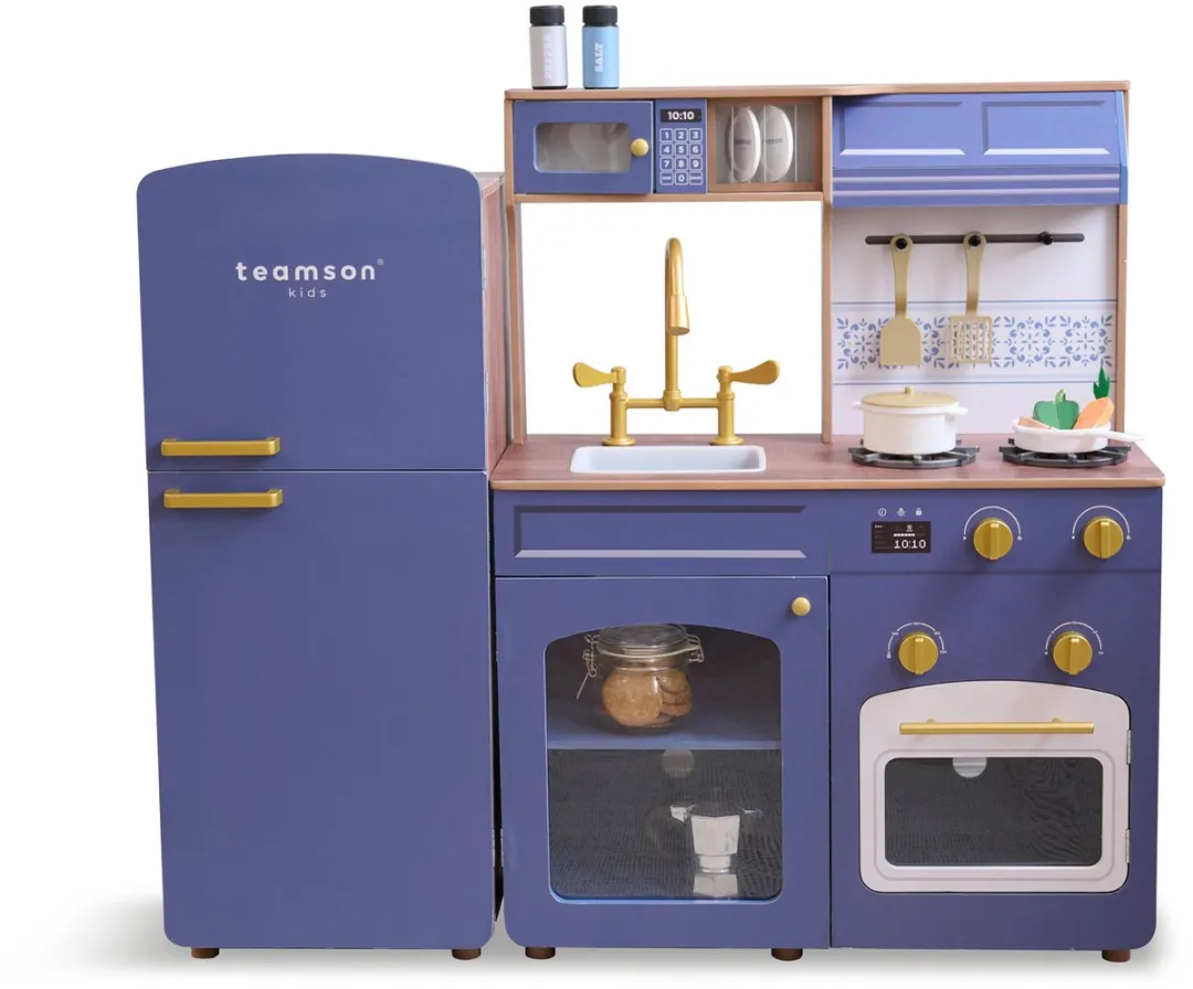 Teamson Kids Normandy Houten Speelkeuken - Blauw