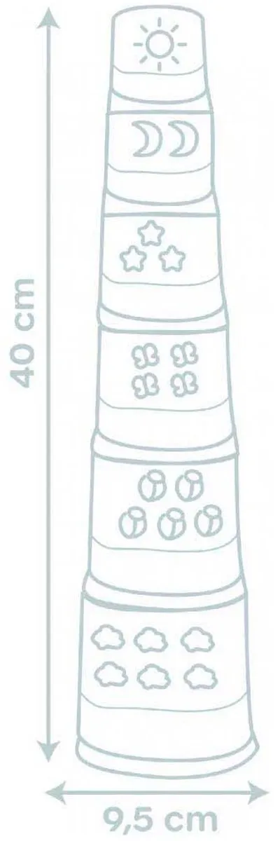 Smoby Little Smoby Magische Toren - 6-delig - Multicolor