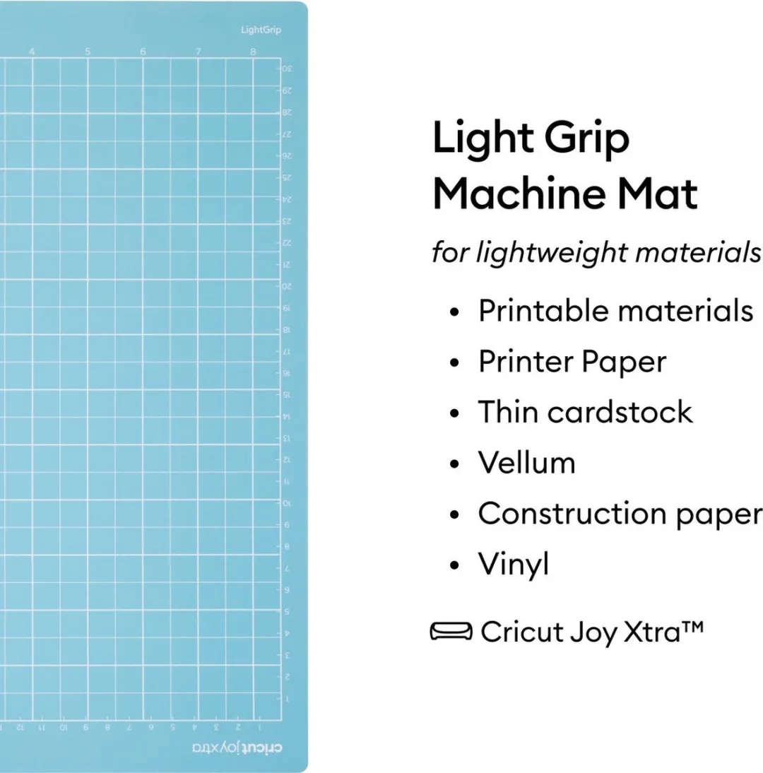 Cricut LightGrip Snijmat 30,5x61cm - Blauw