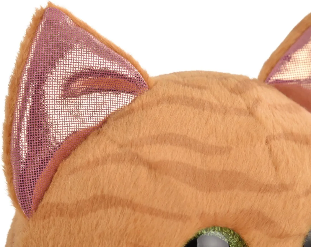 Nici Glubschis Getigerd Pluchen Kat 15cm - Meerkleurig