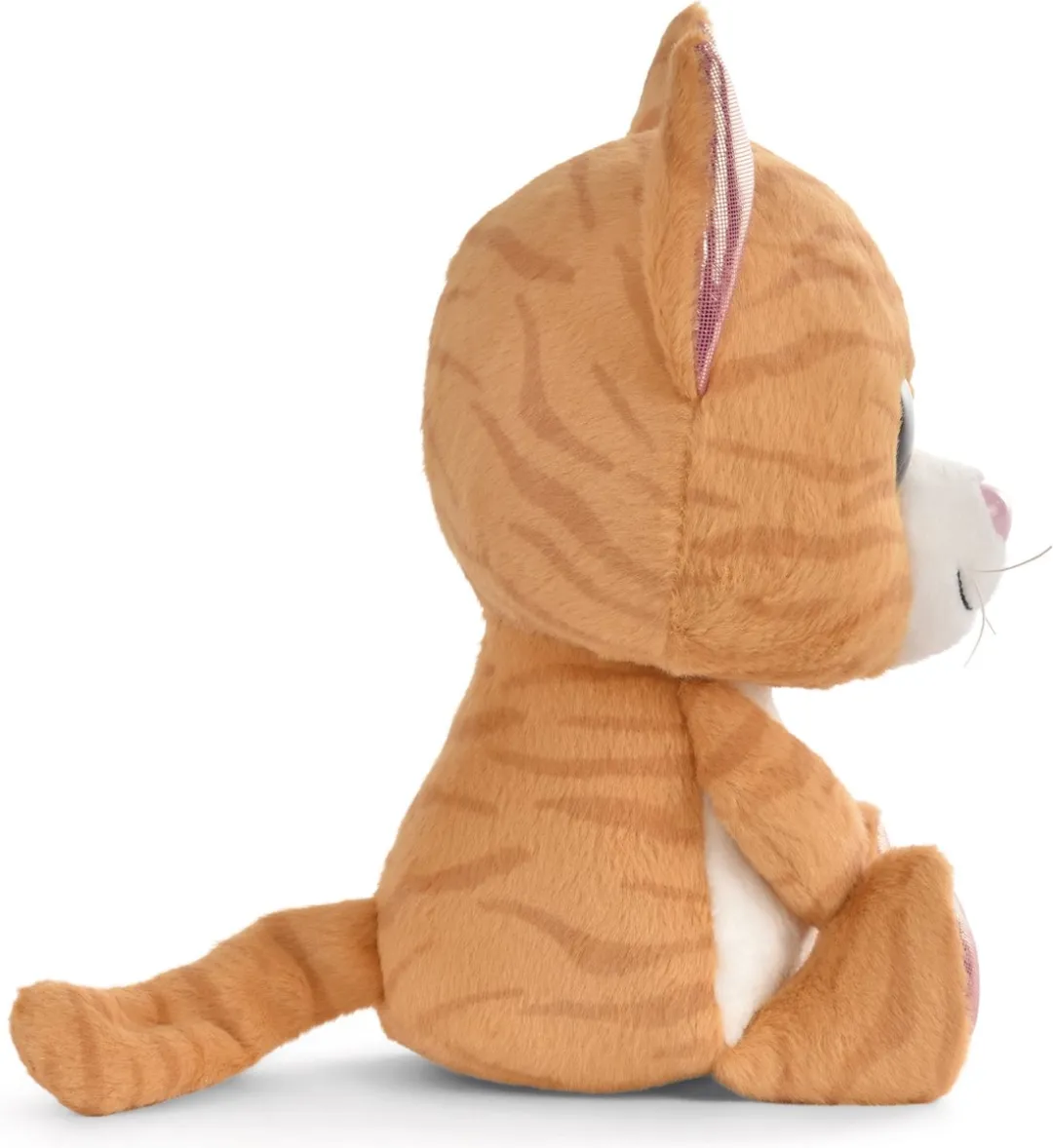 Nici Glubschis Getigerd Pluchen Kat 15cm - Meerkleurig