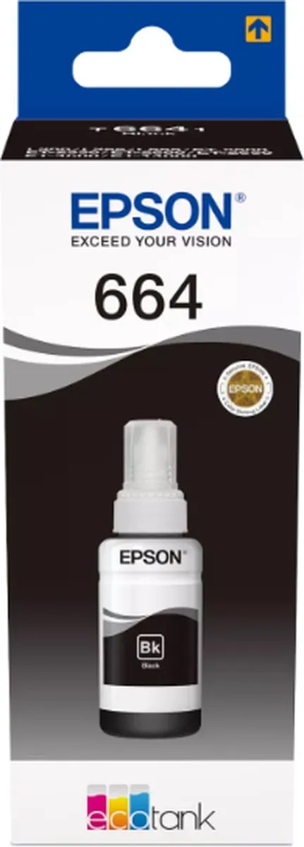 Epson 664 Multipak Inktcartridges - 2x Zwart 70ml