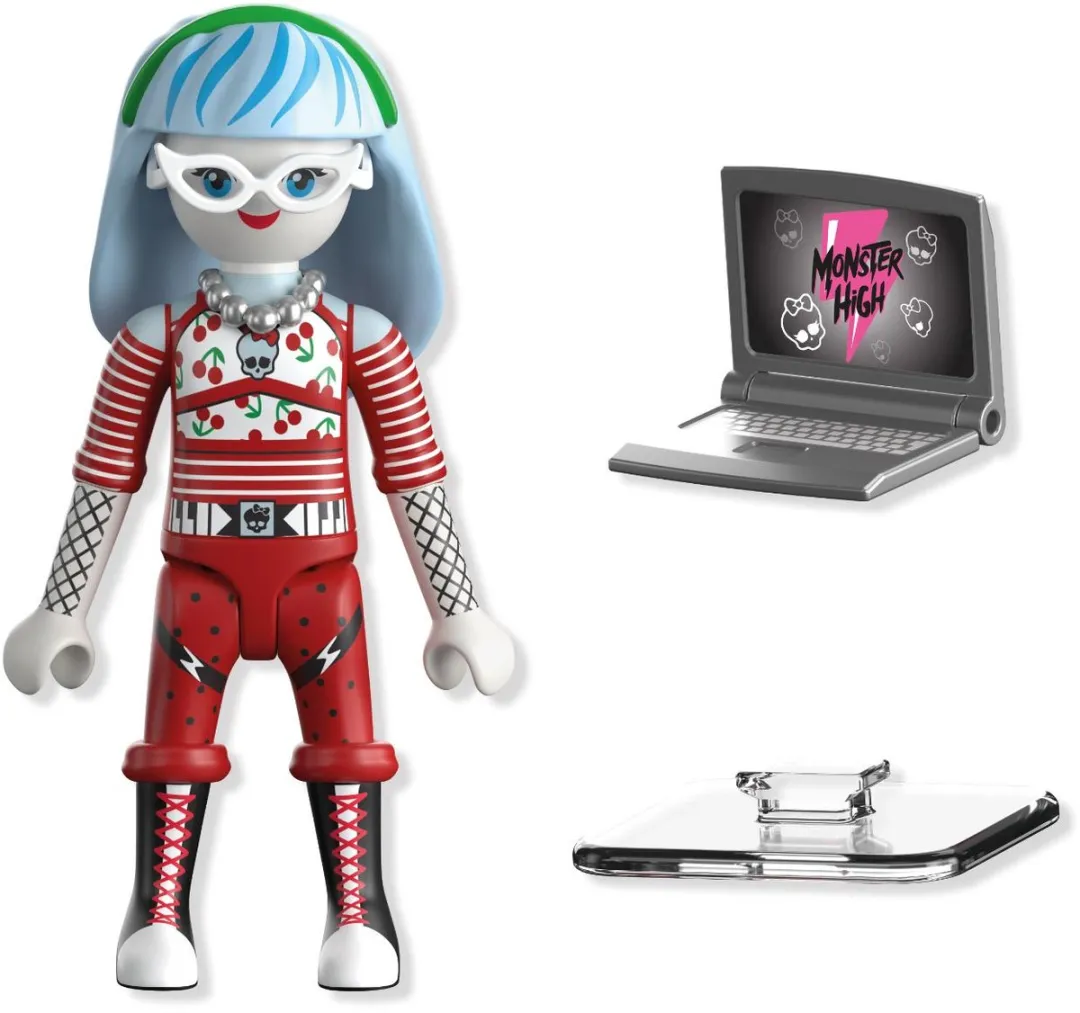 Playmobil Monster High Ghoulia Yelps 71997 - Meerkleurig - afbeelding 3 van 4