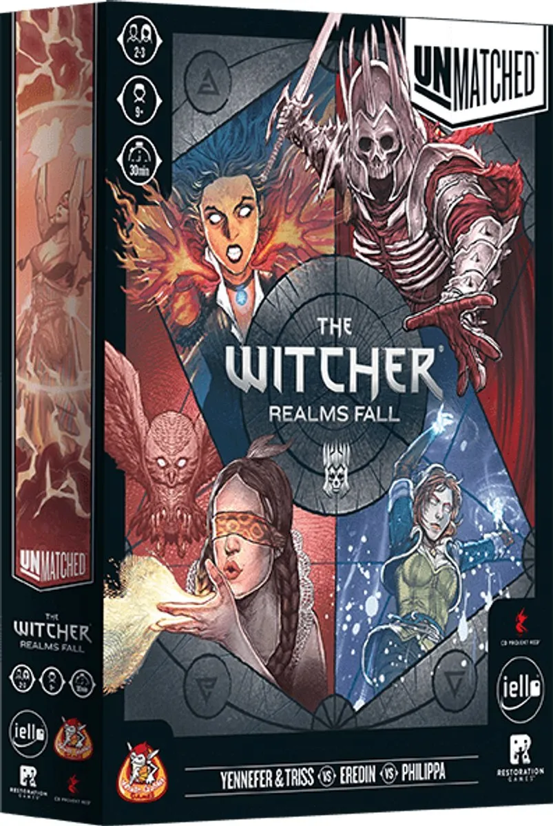 White Goblin Games Unmatched The Witcher Realms Fall