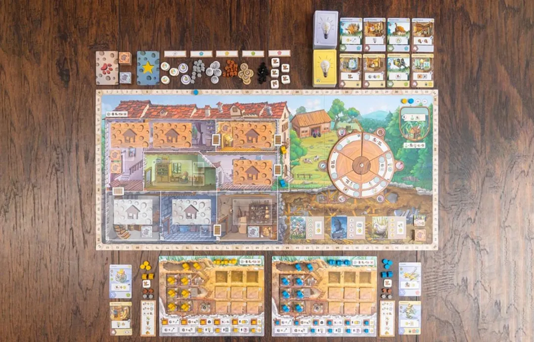 Capstone Games Rats of Wistar Bordspel - 1-4 Spelers