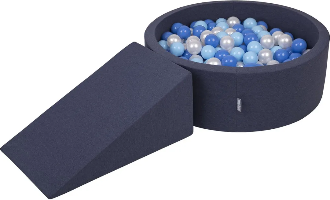 KiddyMoon Schuimspeelplaats Ballenbad 200 Ballen ∅7cm