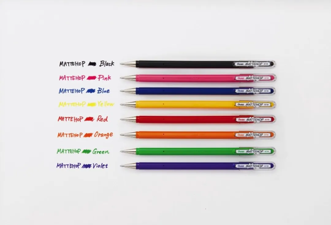 Pentel Mattehop Gelpenset 8-delig - Multicolor